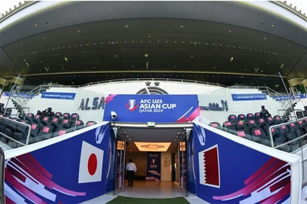 Thắng U23 Qatar 4-2, U23 Nhật Bản là đội đầu tiên vào bán kết 