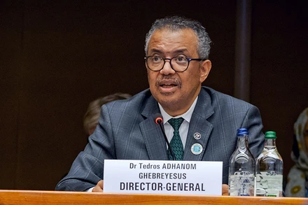 Tổng Giám đốc WHO Tedros Adhanmon Ghebreyesus. (Ảnh: who.int)