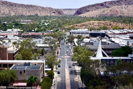 Mỏ đất hiếm thuộc sở hữu của Công ty Thăm dò khoáng sản Arafura của Australia, cách thị trấn Alice Springs khoảng 125 km về phía bắc. (Ảnh: ABC News)