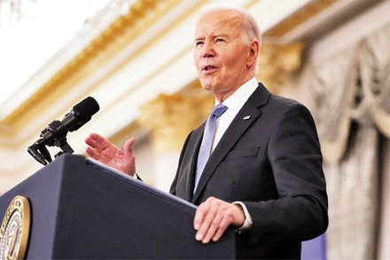 Tổng thống Mỹ J.Biden phát biểu về chính sách đối ngoại.