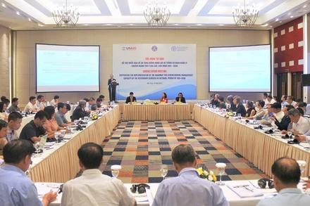 Toàn cảnh Hội nghị tư vấn hỗ trợ triển khai Đề án tăng cường năng lực hệ thống cơ quan quản lý chuyên ngành thú y các cấp giai đoạn 2021-2030.