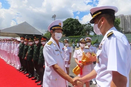 Nhóm tàu huấn luyện tuần tra trên biển của Hải quân Hàn Quốc sẽ thăm Thành phố Hồ Chí Minh đến ngày 17/9.