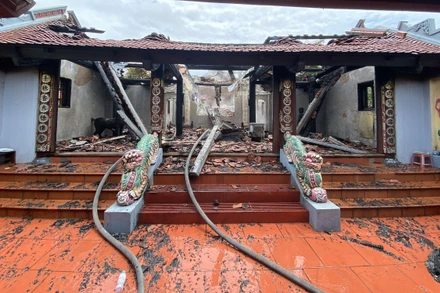 Hiện trường vụ cháy