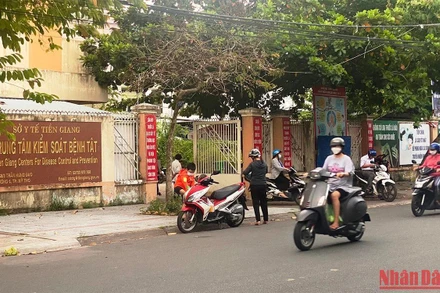 Trụ sở CDC Tiền Giang.