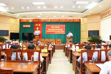 Quang cảnh hội nghị.