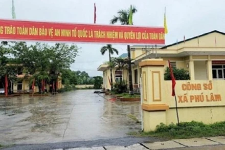 Công sở xã Phú Lâm (Thanh Hóa). 