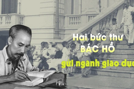 Hai bức thư Bác Hồ gửi ngành giáo dục