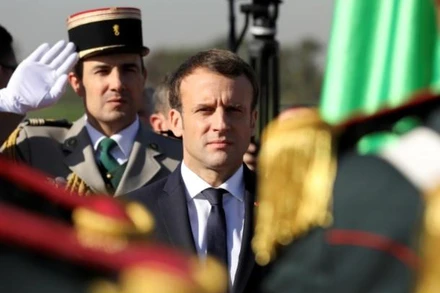 Tổng thống Pháp Emmanuel Macron. (Ảnh: Reuters)
