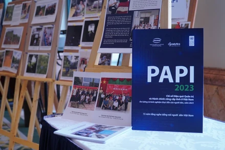 Công bố Báo cáo Chỉ số Hiệu quả quản trị và hành chính công cấp tỉnh ở Việt Nam năm 2023.