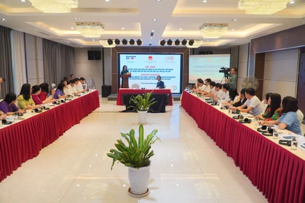 Toàn cảnh hội thảo truyền thông. (Ảnh: Dương Nguyễn)