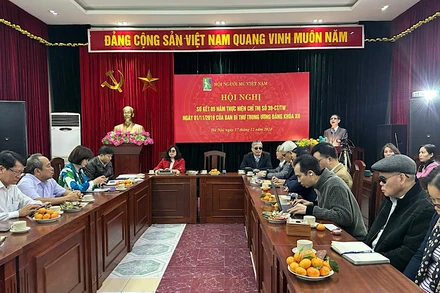 Toàn cảnh Hội nghị sơ kết 5 năm thực hiện Chỉ thị số 39.