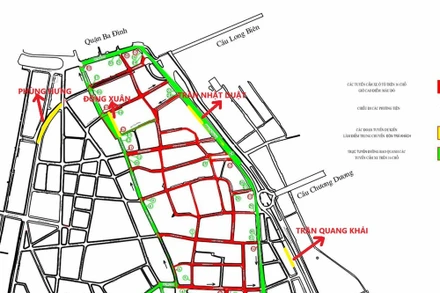 [Video] Lập “bản đồ” vành đai phố cổ kiểm soát xe trên 16 chỗ