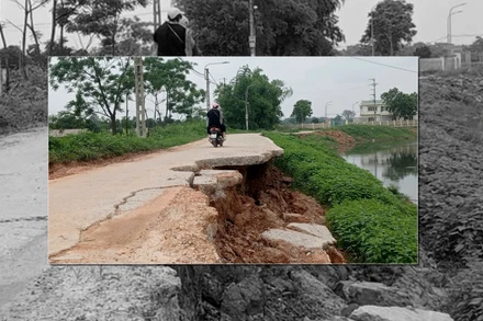 [Video] Bắc Ninh: Sớm xử lý triệt để hiện tượng lún sụt tại kênh Tào Khê