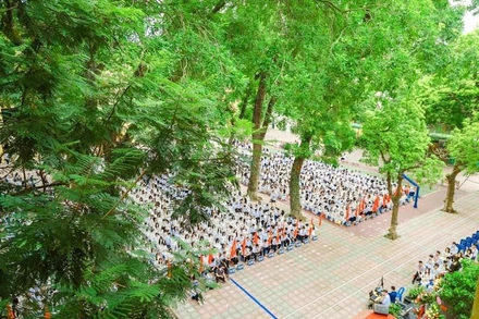(Ảnh minh hoạ: Trường THPT Phan Đình Phùng, Hà Nội)