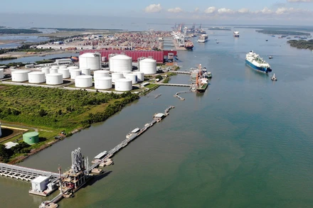 Kho cảng LNG Thị Vải.