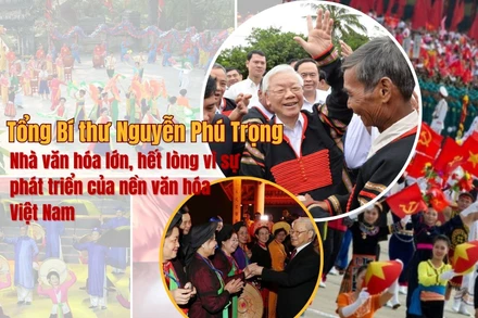 Tổng Bí thư Nguyễn Phú Trọng - Nhà văn hóa lớn, hết lòng vì sự phát triển của nền văn hóa Việt Nam 