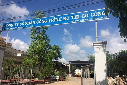 Công ty cổ phần Công trình Đô thị Gò Công vừa được cấp mã chứng khoán MTX. Ảnh minh họa