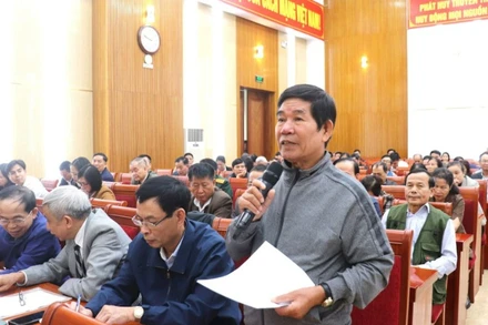 Cử tri quận Hoàng Mai kiến nghị nhiều vấn đề dân sinh, liên quan đến hạ tầng, quản lý đô thị.