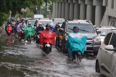 Ngày 21/8, Bắc Bộ đề phòng mưa lớn gây ngập úng nhiều nơi
