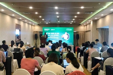 Quang cảnh buổi họp báo giới thiệu ProPak Viet Nam 2023.