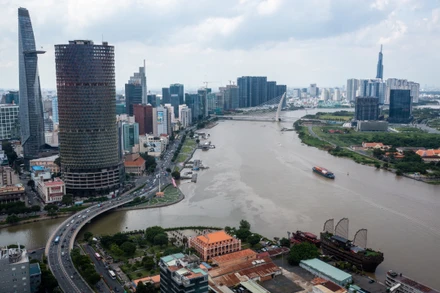 Một góc Thành phố Hồ Chí Minh. Ảnh: Thành Đạt