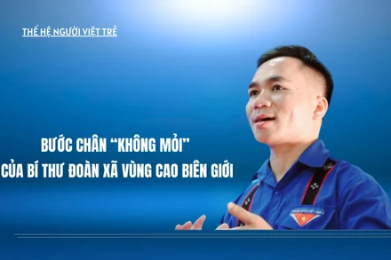 Thế hệ người Việt trẻ: Bước chân "không mỏi" của Bí thư Đoàn xã vùng cao biên giới