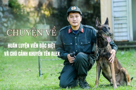 Chuyện về huấn luyện viên đặc biệt và chú cảnh khuyển tên Alex