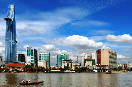 Một góc Thành phố Hồ Chí Minh. Ảnh: THẾ PHONG