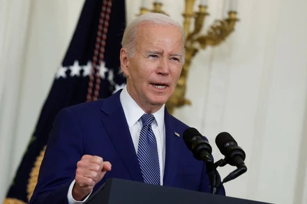 Tổng thống Mỹ Joe Biden. Ảnh: Reuters