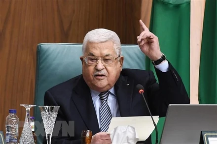 Tổng thống Palestine Mahmoud Abbas. (Ảnh: AFP/TTXVN)