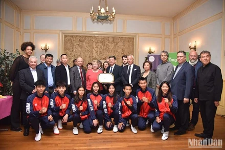 Thành phố Bagneux có truyền thống thể thao với nhiều thành tích nổi bật, đặc biệt trong môn taekwondo. (Ảnh: MINH DUY)