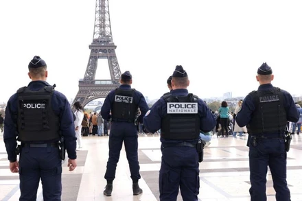 Tăng cường an ninh nhằm bảo đảm "hình ảnh quốc gia cho nước Pháp". (Ảnh: LE PARISIEN)