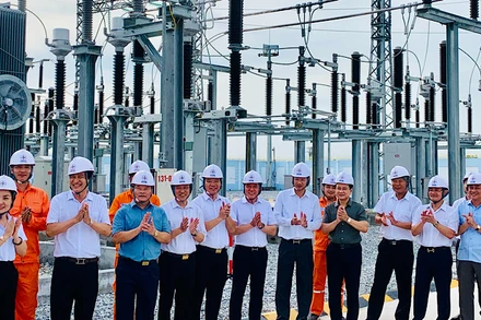 Đóng điện thành công Dự án đường dây và trạm biến áp 110kV Kiến Thụy - một công trình hạ tầng điện quan trọng của thành phố Cảng.