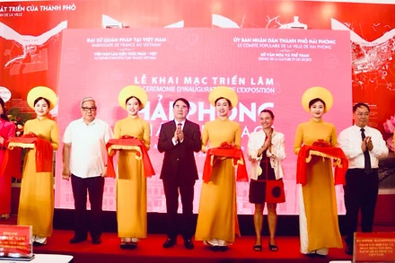 Khai mạc triển lãm Hải Phòng-Pháp Heritage với chủ đề “Di sản kiến trúc hôm nay, sự thịnh vượng cho ngày mai”