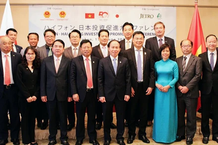 Đoàn công tác của thành phố Hải Phòng tổ chức xúc tiến đầu tư tại Nhật Bản.