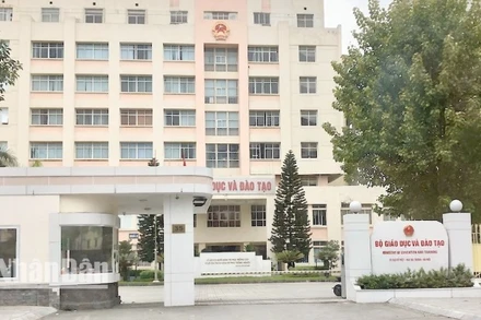 Trụ sở Bộ Giáo dục và Đào tạo (Ảnh: L.H)