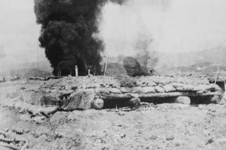 Khối bộc phá gần 1 tấn được đặt trong lòng đồi A1 được lấy từ đâu?