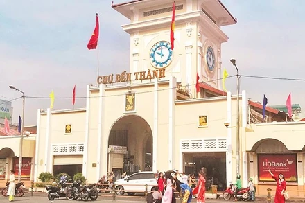 Chợ Bến Thành, Quận 1, Thành phố Hồ Chí Minh.