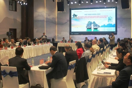 Quang cảnh hội thảo.