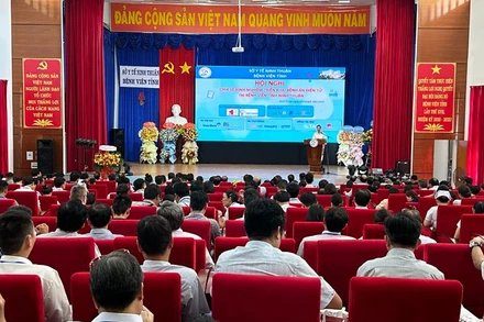 Quang cảnh hội nghị.