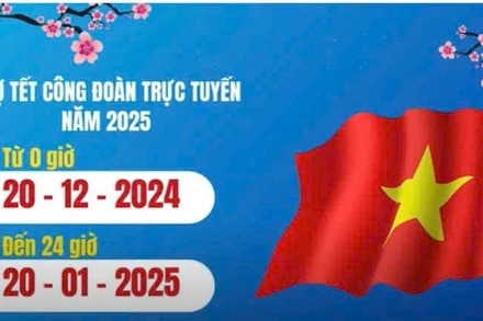 Chợ Tết Công đoàn năm 2025 mở từ 20/12/2024 đến 20/1/2025.