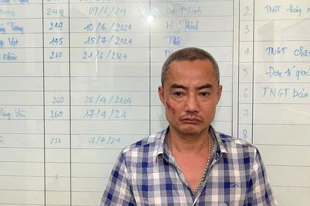 Tài xế Nguyễn Mạnh Hà.