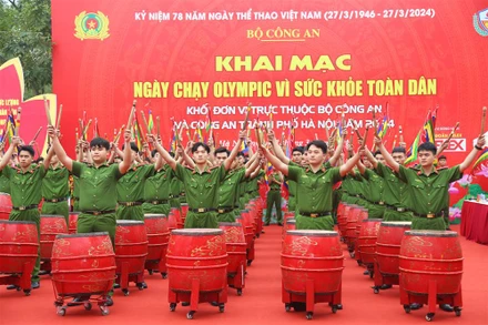 Khai mạc Ngày chạy Olympic vì sức khỏe toàn dân.