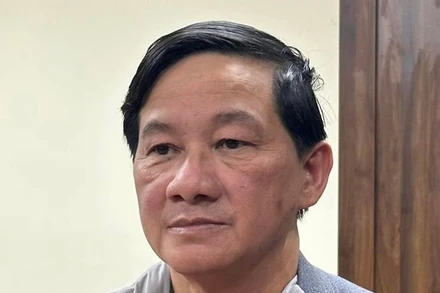 Bị can Trần Đức Quận.