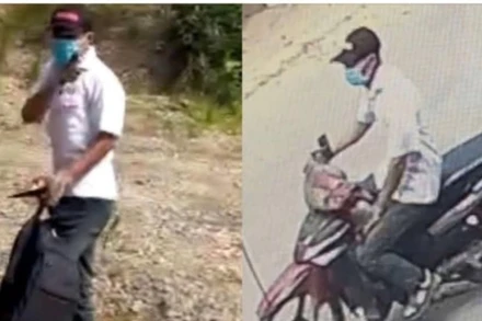 Công an công bố nhận dạng người cướp ngân hàng tại huyện Chương Mỹ.