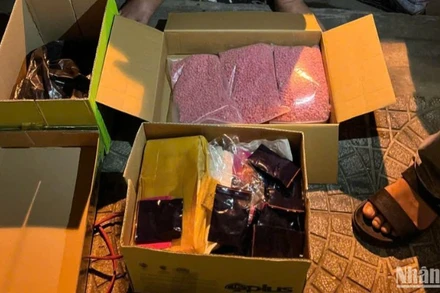 Đấu tranh Chuyên án 425T, lực lượng chức năng thu giữ hàng chục nghìn viên ma túy tổng hợp.