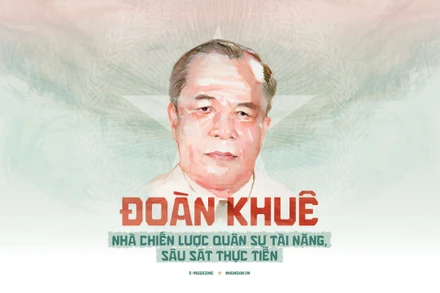 Đại tướng Đoàn Khuê - Nhà chiến lược quân sự tài năng, sâu sát thực tiễn