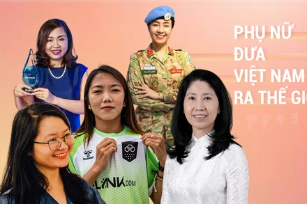 Những người phụ nữ đưa Việt Nam ra thế giới