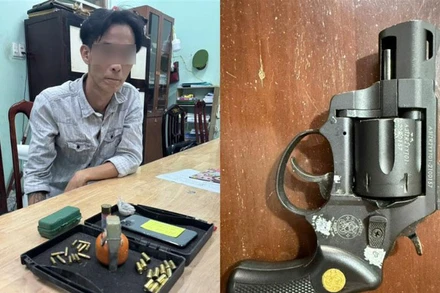 Tang vật vụ án.