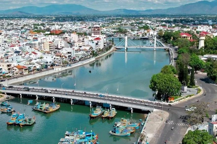 Một góc thành phố Phan Thiết, Bình Thuận.